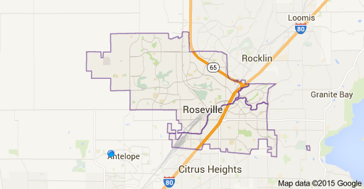 Roseville Map