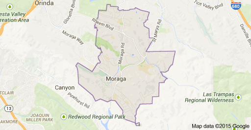 map moraga