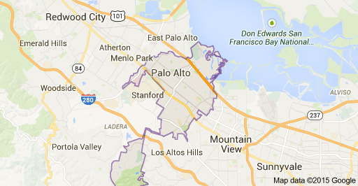 Palo Alto Map