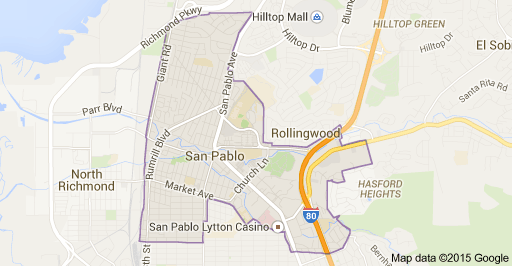 map san pablo