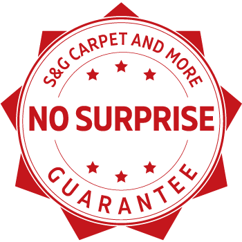 no surprise guarantee icon red
