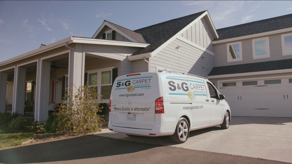 S&G Carpet Shop at Home Van